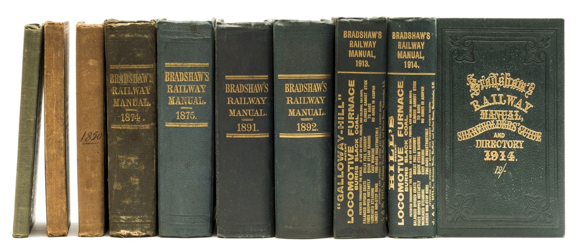 Bradshaw (George) Bradshaw's Railway Almanack, Directory, Shareholders' Guide, and Manual, 68 …