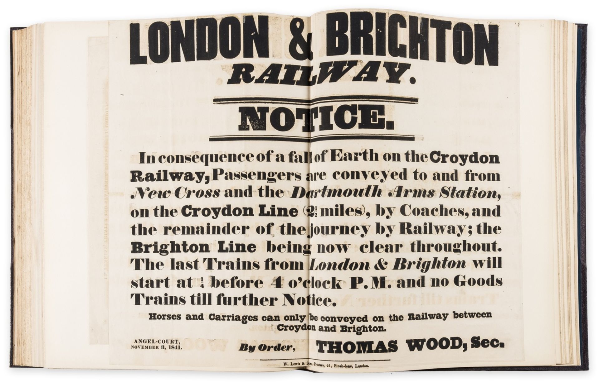 Early Railways.- [Beginning of the World's Railways (The): Original Letters, Manuscripts, Railway …