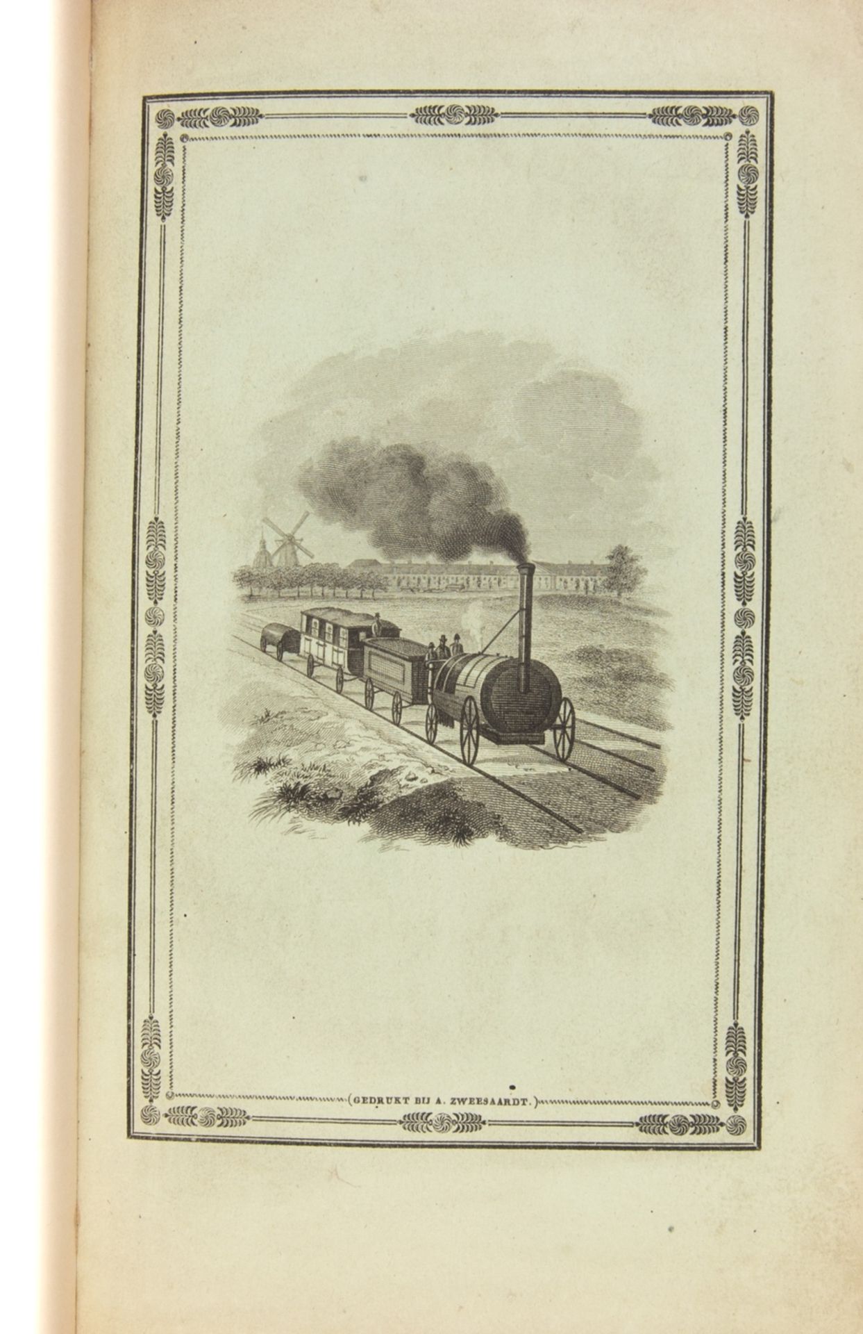 Bake (W.A.) Berigt wegens den Spoorweg tusschen Amsterdam en Keulen, first edition, Amsterdam, …