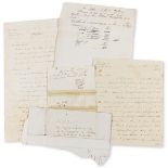 Huskisson (William) Autograph Letter signed to an unnamed committee member of the Liverpool & …