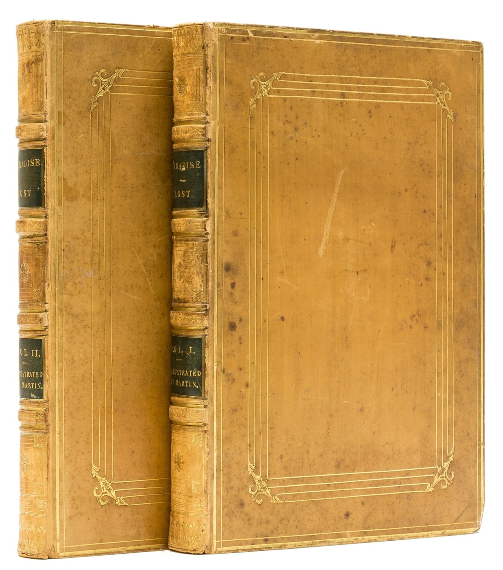 Martin (John).- Milton (John) The Paradise Lost, 2 vol., Septimus Prowett, 1827.