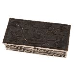 Shakespeare (William).- A carved mulberry wooden writing box from Shakeapeare's garden at New …