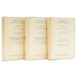 Whitehead (Alfred North) and Bertrand Russell. Principia Mathematica, 3 vol., second edition, in …