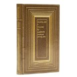 Binding.- Swinburne (Algernon Charles) Chastelard; a Tragedy, first edition, superb morocco, gilt, …