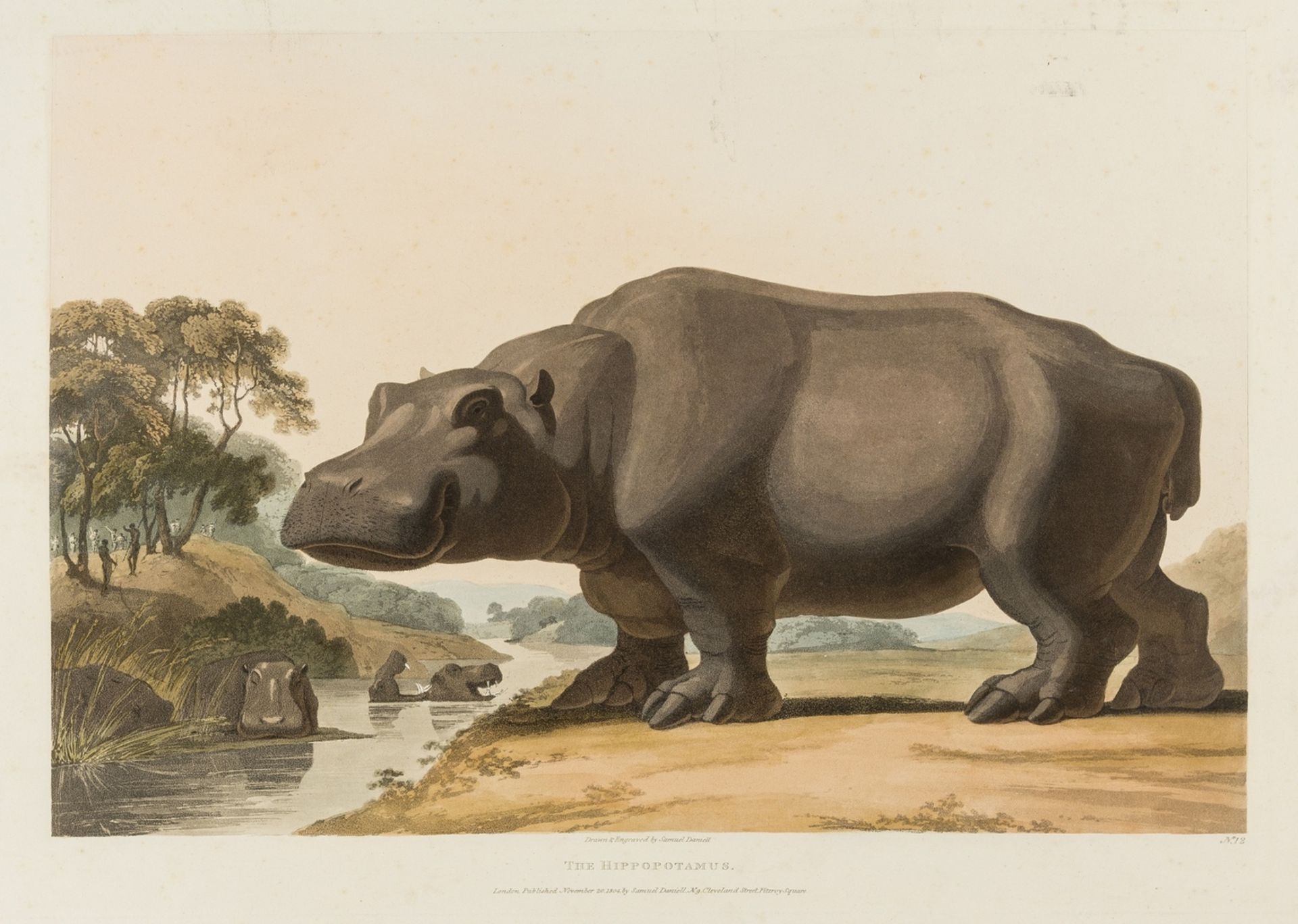 South Africa.- Daniell (Samuel) Ten plates from 'African Scenery & Animals', etchings and … - Image 2 of 2