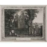 Architecture.- Barrow (Joseph Charles) Nine plates from 'Picturesque view of churches and other …