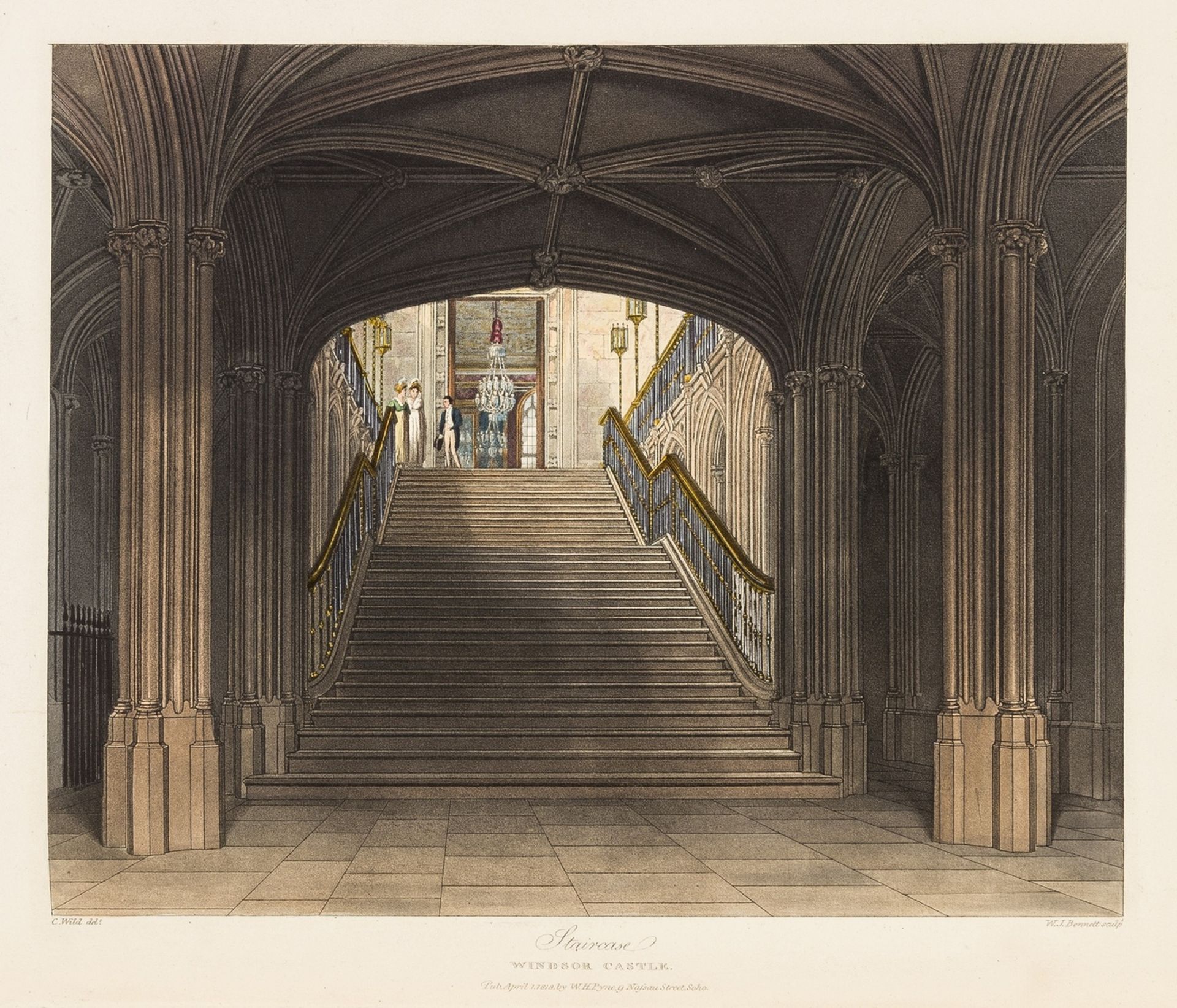 Pyne (William Henry) The History of the Royal Residences of Windsor Castle, St. James's Palace, …