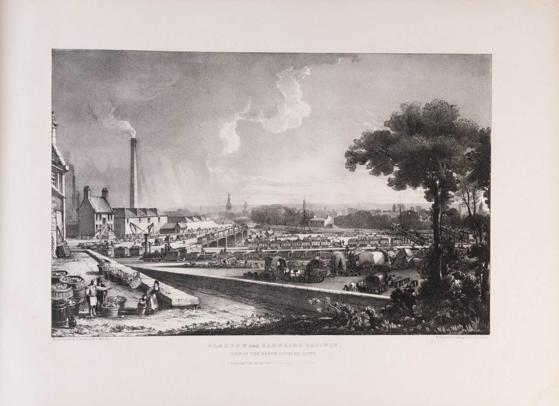 Hill (David Octavius) Views of the Opening of the Glasgow and Garnkirk Railway, first editon, …