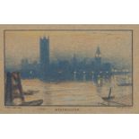 London.- Way (Thomas R.) The Thames at Eventide, signed limited edition, 1907.