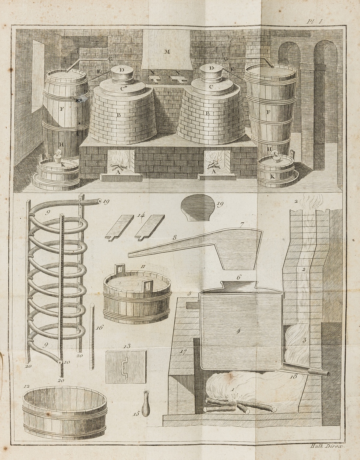 Westbury copy.- Parmentier (Antoine) L'Art de Faire les Eaux-de-Vie, d'Après la Doctrine de …