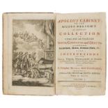 Music.- Apollo's cabinet: or the muses delight. An accurate collection of English and Italian …