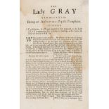 Duke of Monmouth & Glorious Revolution.-The Lady Gray Vindicated... Duke of Monmouth, broadside, …