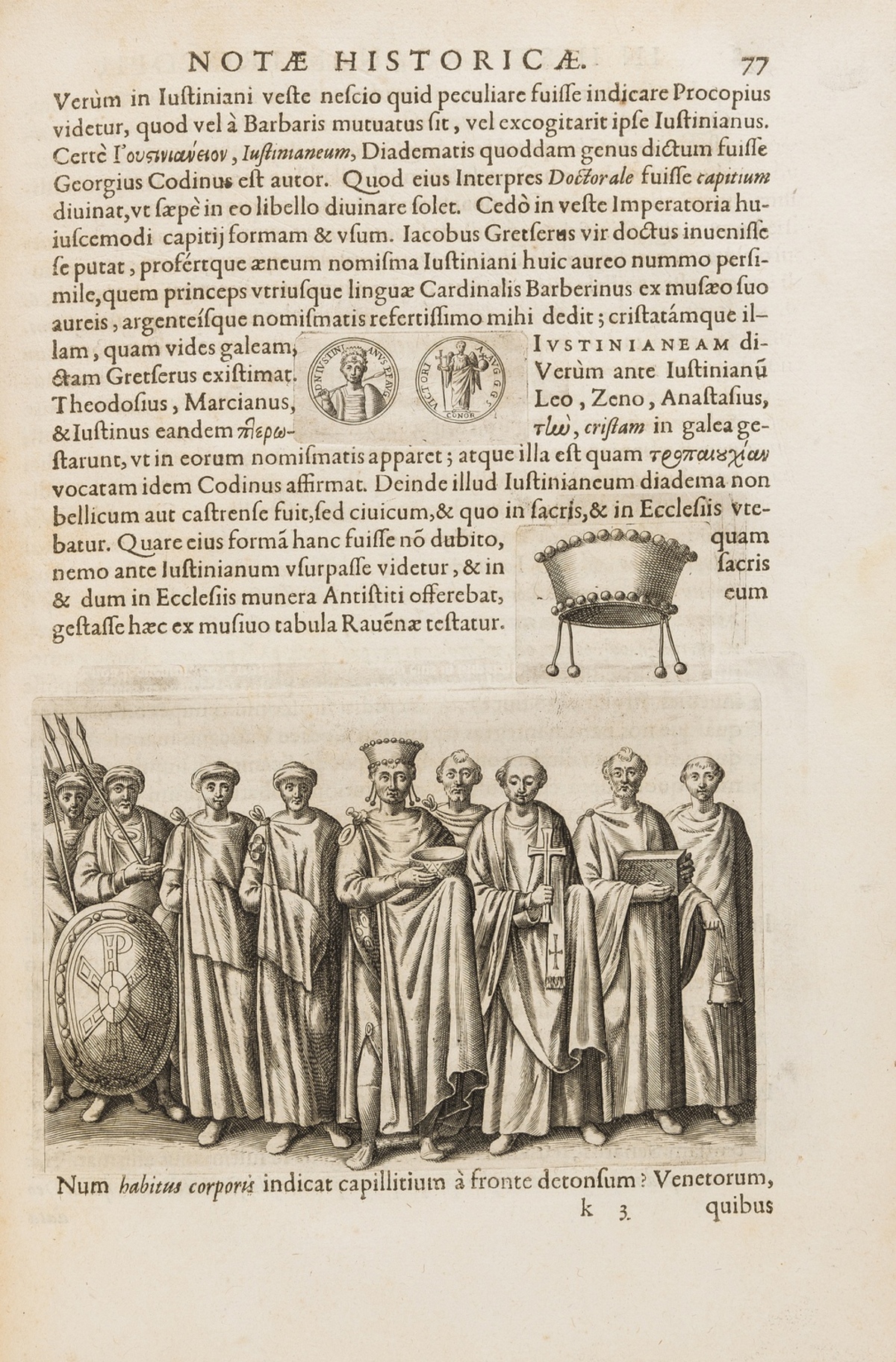 Cæsariensis (Procopius) Anecdota (Greek). Arcana Historia, qui est liber nonus Historiarum, …