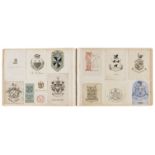 Bookplates.- A very good collection of c.200 bookplates, institutional and company crests, …