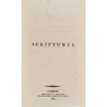 Quakers.- Scriptures, W. Phillips, 1802; and 4 others, duplicates (5)