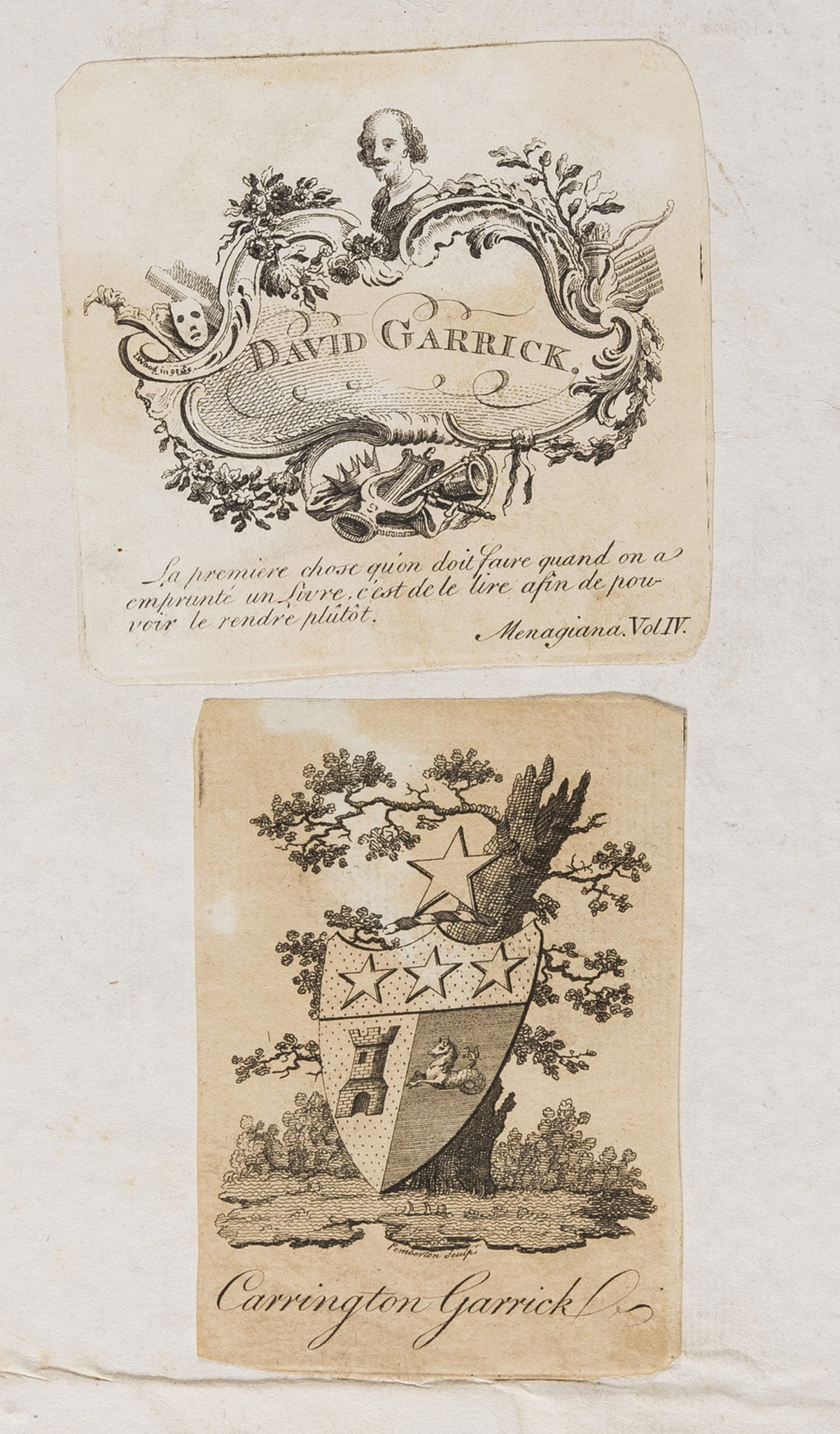 Garrick's copy.- Caesar (Gaius Julius) Quae Extant Omnia, Italica versione, translated by …