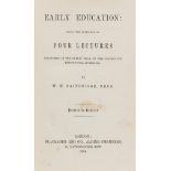 Kindergartens & Infants.- Bainbrigge (William Henry) Early education: being the substance of four …