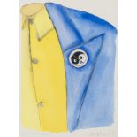 Patrick Hughes (b.1939) Ying Yang Badge