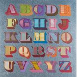 Ben Eine (b.1970) Shutter Font A-Z