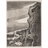 Paul Nash (1889-1946) German Double Pillbox (Poston L5 6)