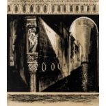 John Piper (1903-1992) Death in Venice: side panel left (Levinson 224)