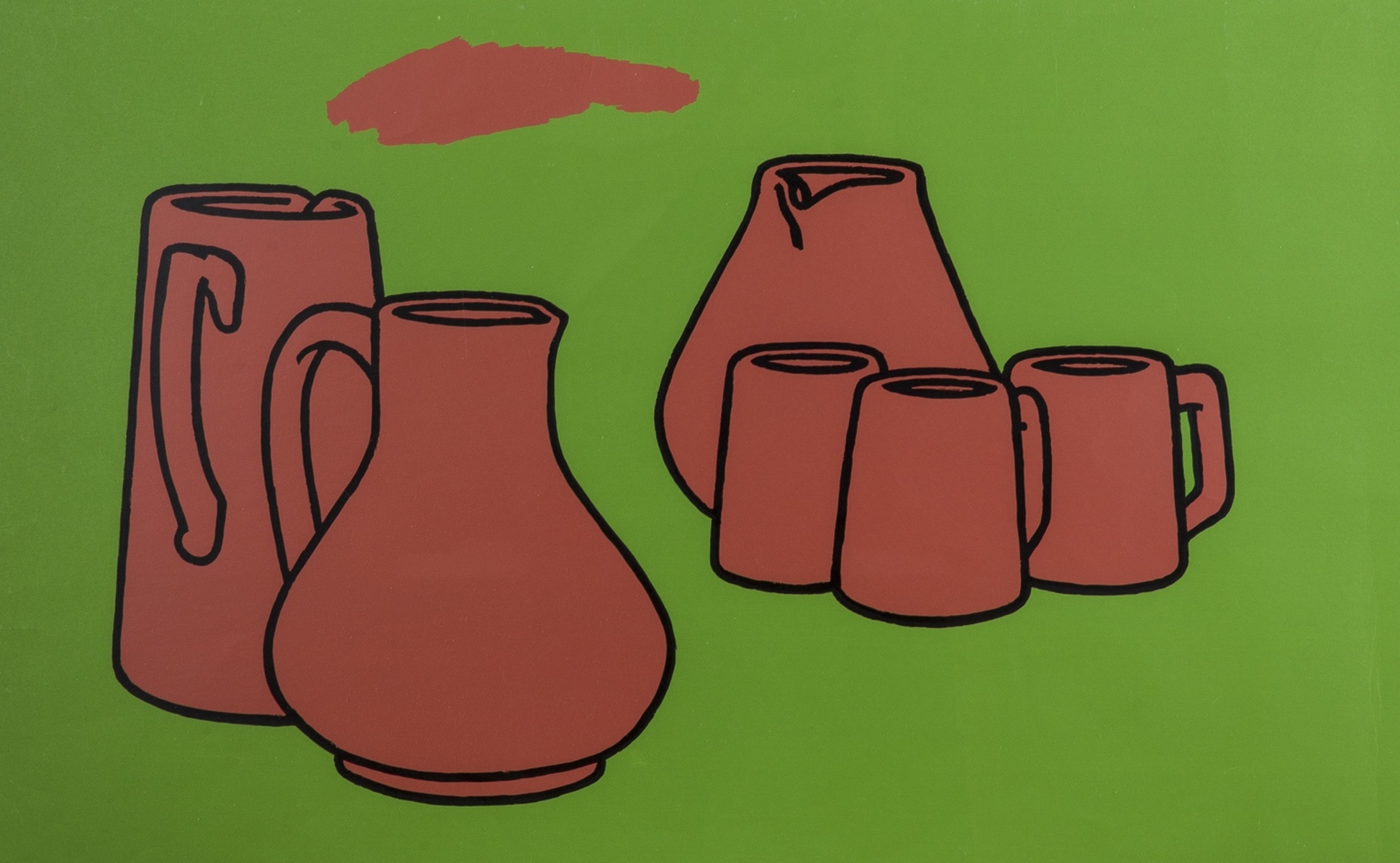 Patrick Caulfield (1936-2005) Earthenware (Cristea 4)