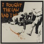 Banksy (b.1974) I Fought the Law