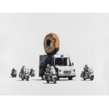 Banksy (b.1974) Donuts (Special Edition - Chocolate)