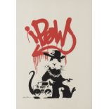 Banksy (b.1974) Gangsta Rat