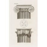 Architecture.- Aldrich (Henry) Elementa architecturae civilis..., 2 parts in 1, Oxford, D. Prince, …