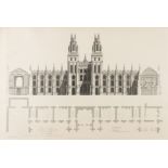 Architecture.- Hawksmoor (Nicholas) Architectural Designs for All Souls College, Oxford, with an …