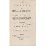 Smith (Adam) The Theory of moral sentiments, or, An essay towards an analysis of the principles by …