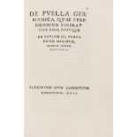 Anorexia.- Porzio (Simone) De puella Germanica, quae fere biennium vixerat sine cibo, potuque ad …