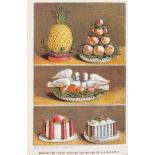 Food & Drink.- Marshall (Agnes B.) The Book of Ices, fourth edition, 4 chromolithographed plates, …