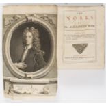 Pope (Alexander) The Works, 2 vol., first edition, first issue of the quarto edition, W. Bowyer …