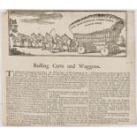 Broadside.- Transport.- Sharp (James) Rolling carts and waggons. To ascertain the advantages of …