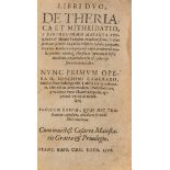 Poisons.- Maranta (Bartolomeo) Libri duo, de theriaca et mithridatio, first Latin edition, …