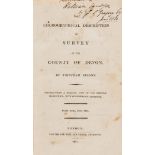 Devon.- Risdon (Tristram) The Chorographical Description or Survey of the County of Devon, Printed …