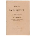 Korea.- Relation de la Captivite et de la Deliverance de M. Deguette de la Societe des Missions …