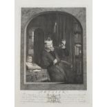 Walker (Anthony) Physick; Law, after Adriaen van Ostade, two etchings, 1763 (2).