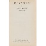 Joyce (James) Ulysses, 2 vol., Hamburg, Paris & Bologna, Odyssey Press, 1932.