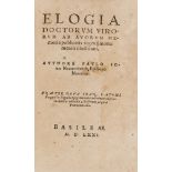 Giovio (Paolo) Elogia doctorum virorum ab auorum memoria publicatis ingenii monumentis illustrium, …