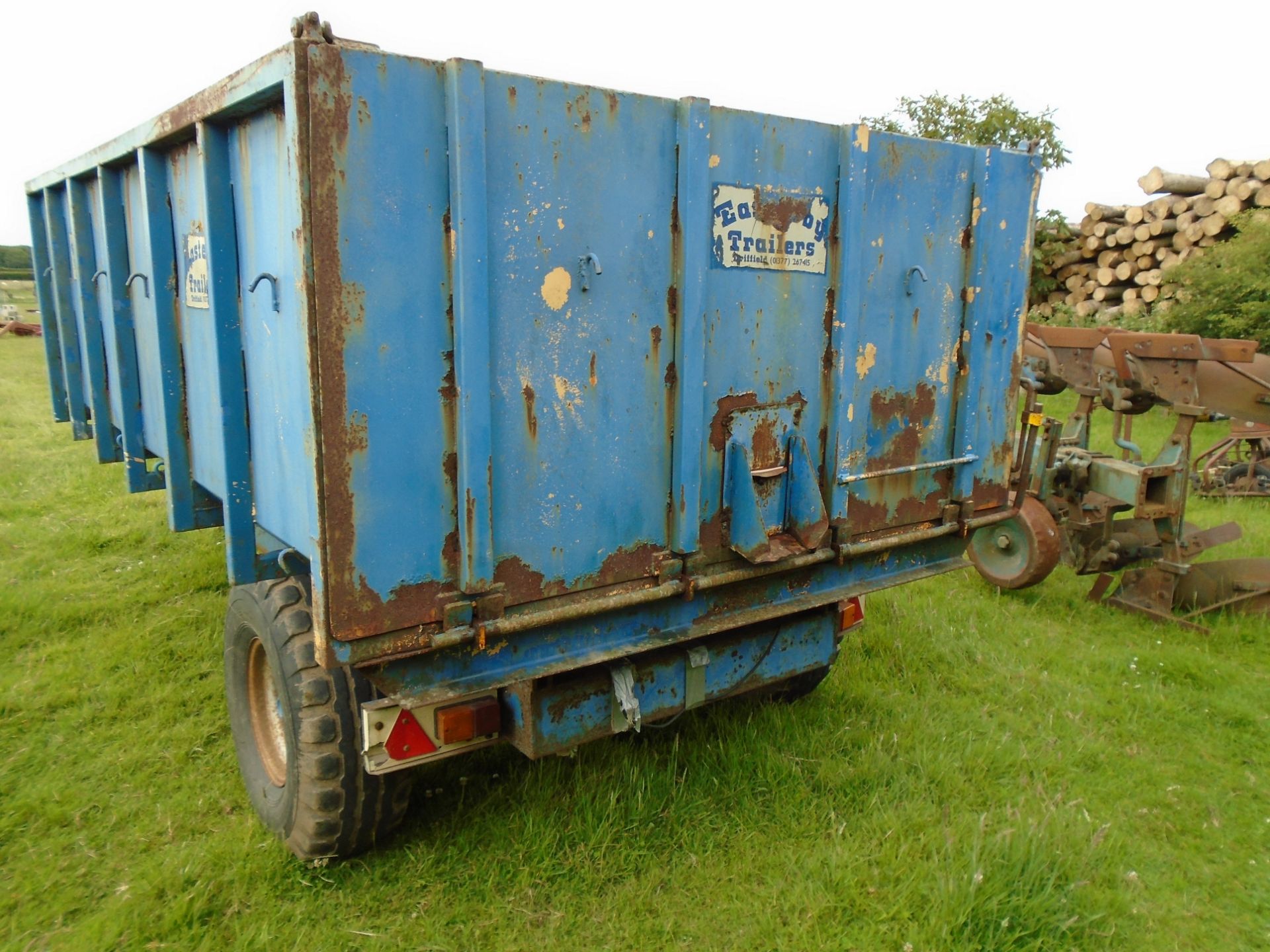 Easterby 7 ton tipping trailer +VAT - Image 2 of 4