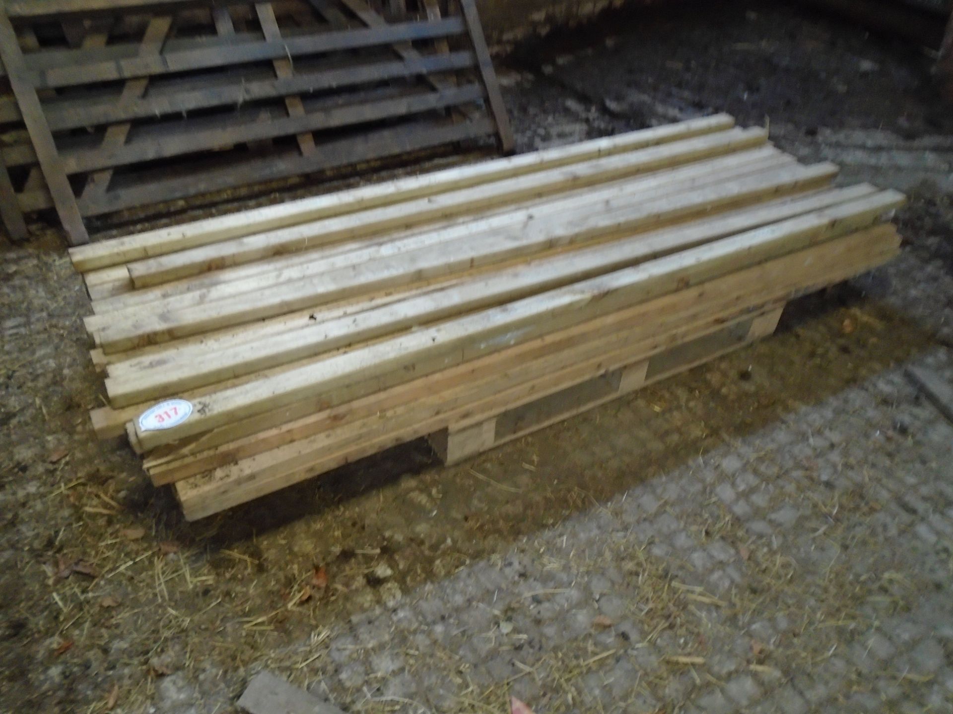 Pallet of timber