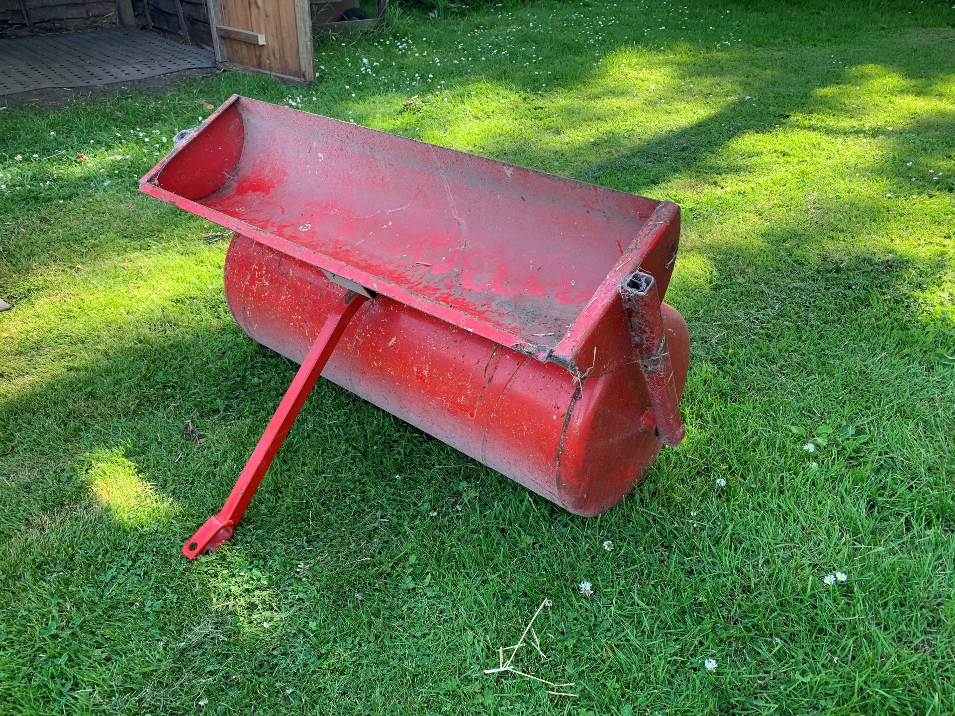 Roller, grass brush and sweeper for Westwood garden tractor