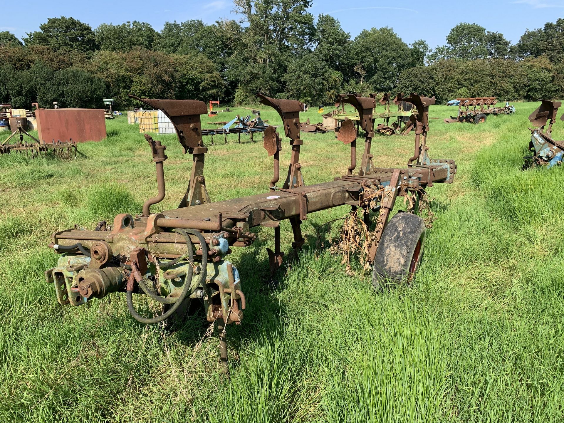 Ransomes 4f plough