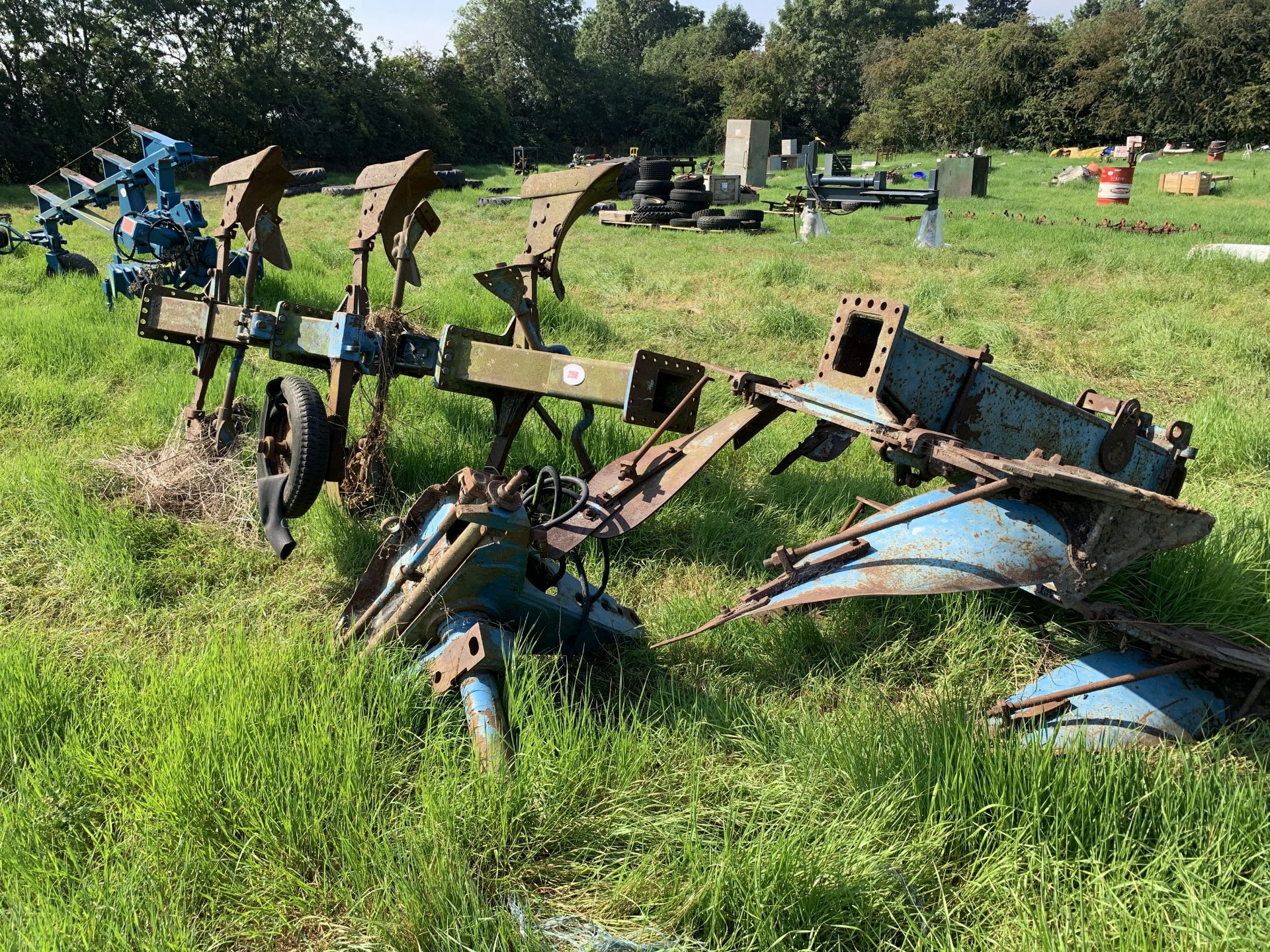 Ransomes 5f plough in parts