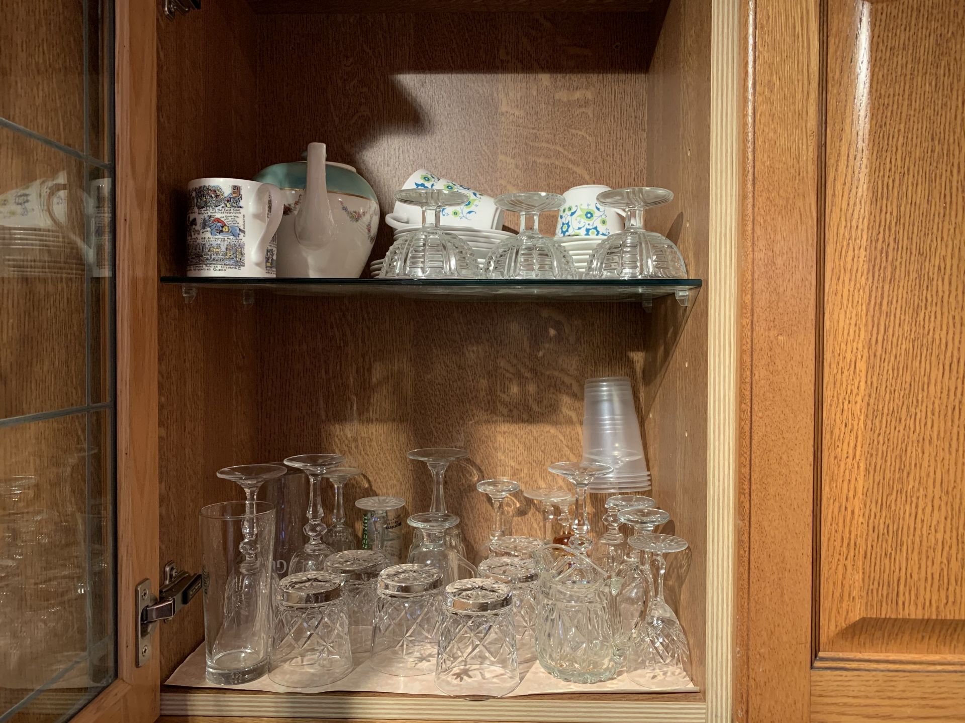 Contents of cupboard