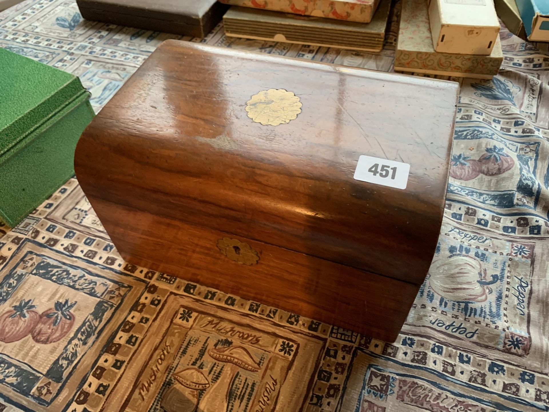 Inlaid work box