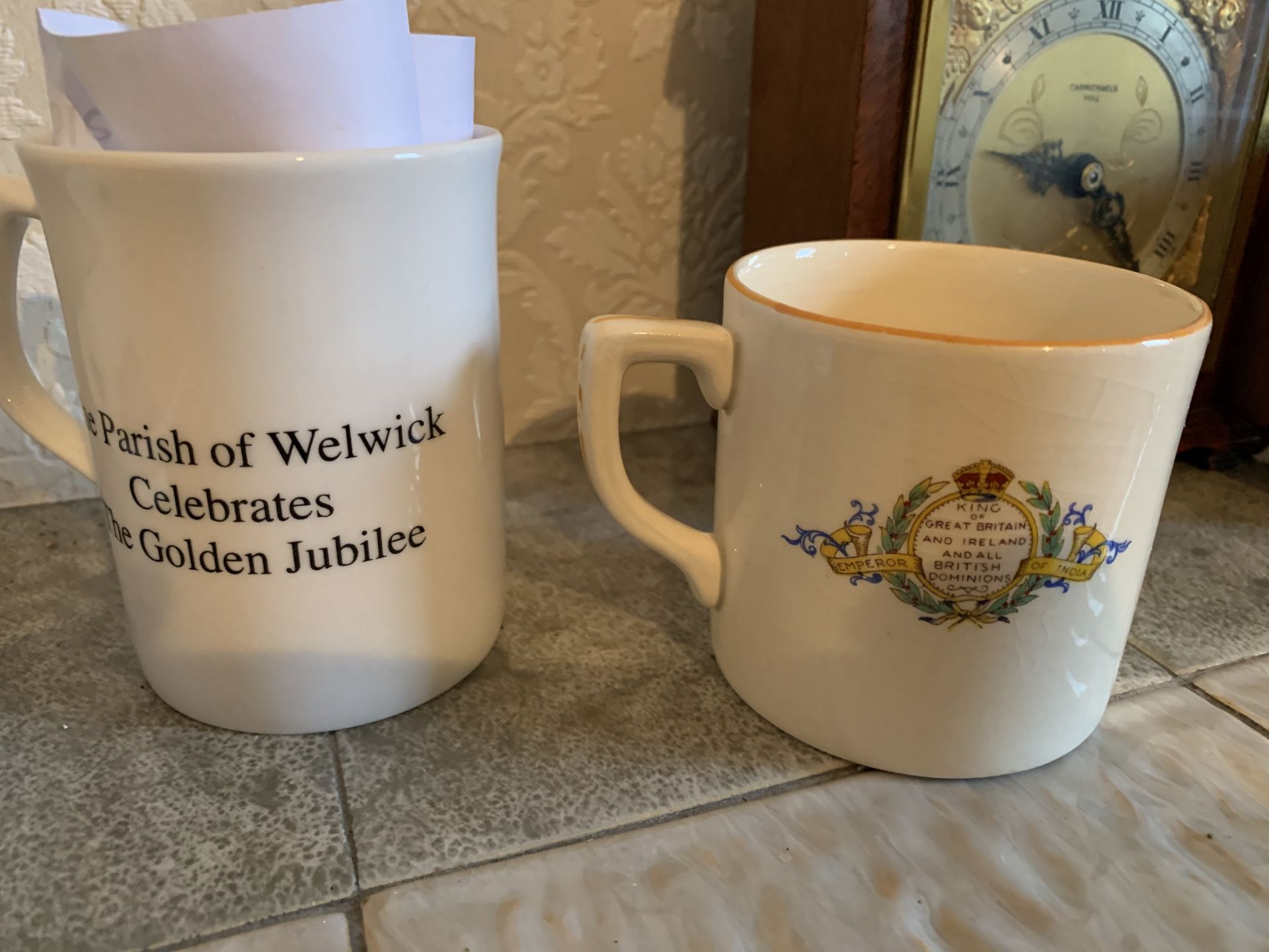 3 pieces of commemorative ware - Image 2 of 3